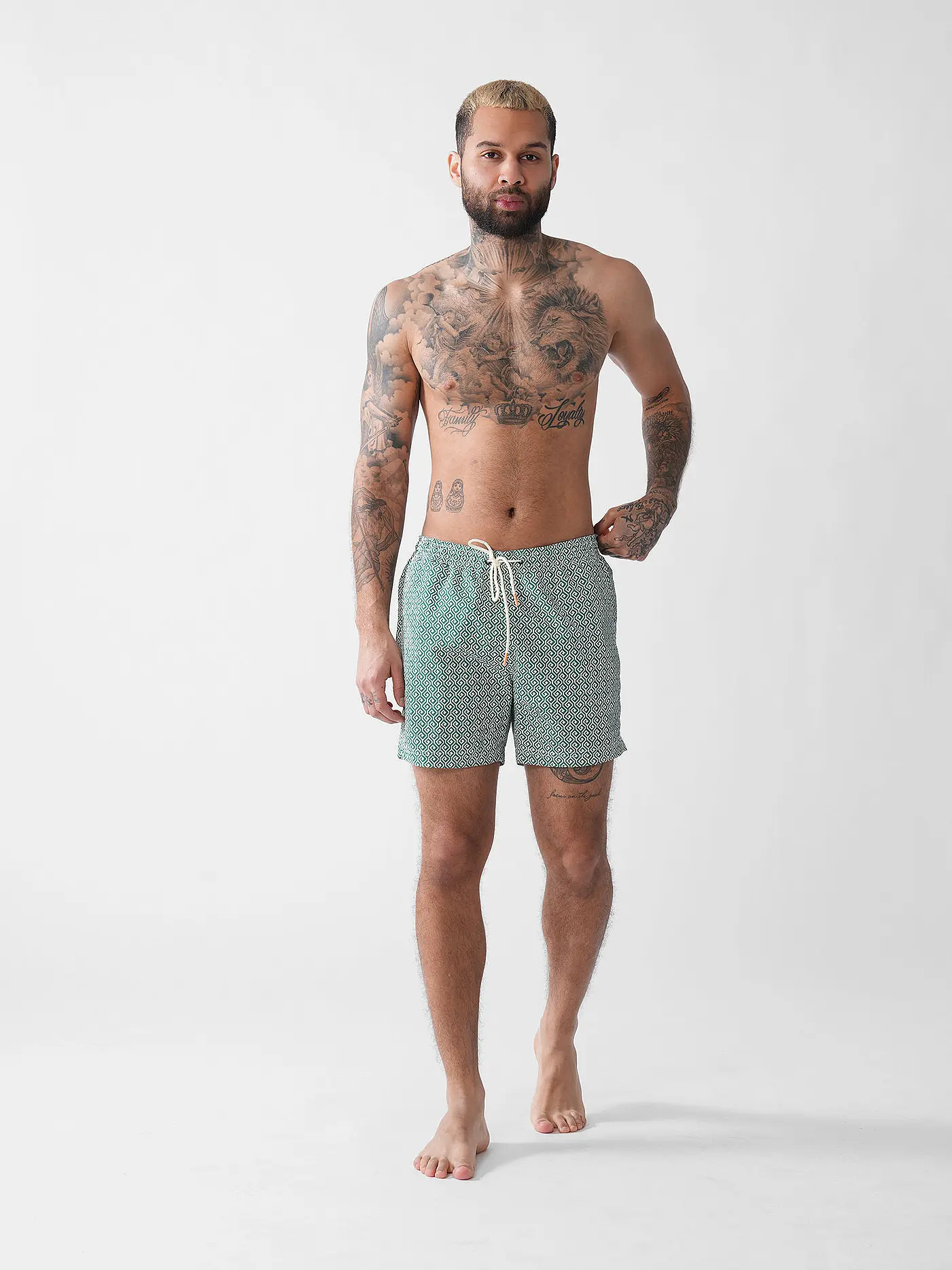 ECOALF | Badeshorts BEQUIAALF | grün